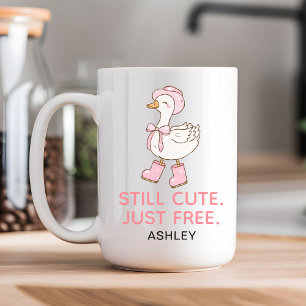 Caneca de Café Personalizada Fofa Rosa Presente pa