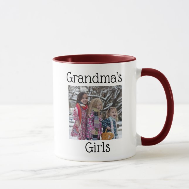 Caneca de café personalizada foto da foto das (Direita)