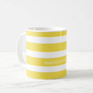 Caneca de Café Personalizada Listrada