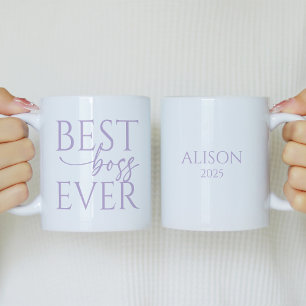 Caneca de Café Personalizada Melhor Chefe de Todos