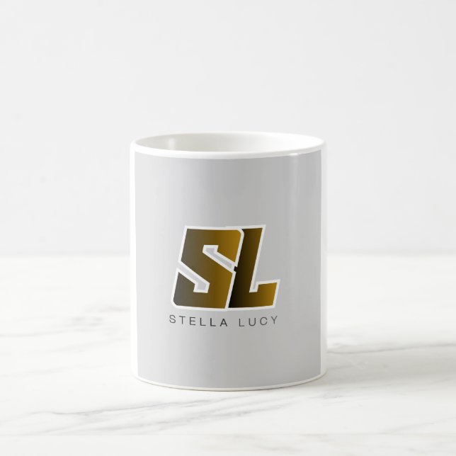 Caneca de Café Personalizada Minimalista com Foto  (Centro)