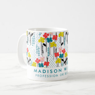 Caneca de Café Personalizada Minimalista com Nome