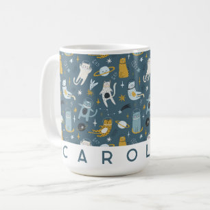 Caneca de Café Personalizada Minimalista com Nome