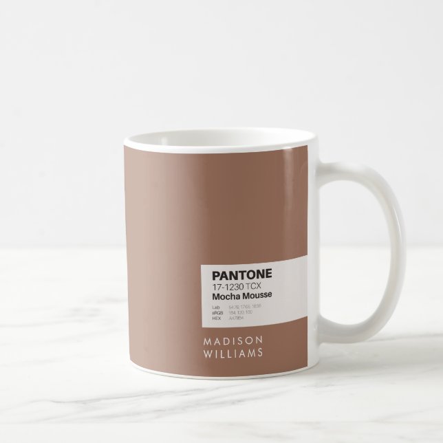 Caneca de Café Personalizada Minimalista com Nome (Direita)