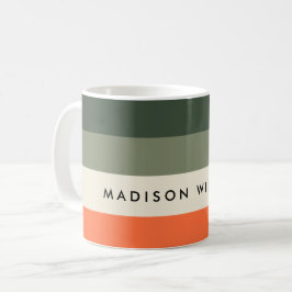 Caneca de Café Personalizada Minimalista com Nome