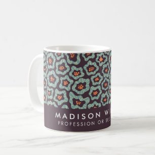 Caneca de Café Personalizada Minimalista com Nome