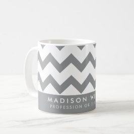 Caneca de Café Personalizada Minimalista com Nome