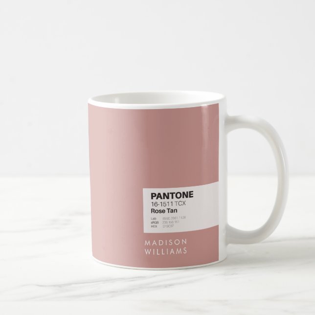 Caneca de Café Personalizada Minimalista com Nome (Direita)