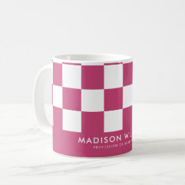 Caneca de Café Personalizada Minimalista com Nome