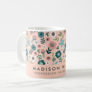 Caneca de Café Personalizada Minimalista com Nome