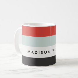 Caneca de Café Personalizada Minimalista com Nome