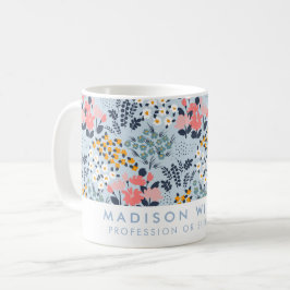 Caneca de Café Personalizada Minimalista com Nome