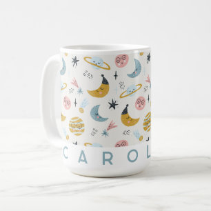 Caneca de Café Personalizada Minimalista com Nome