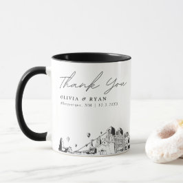 Caneca de café personalizada minimalista para casa