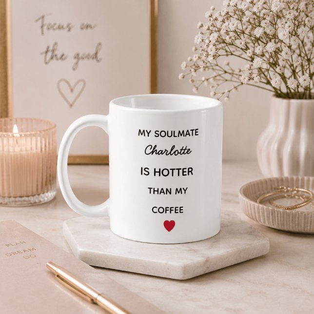 Caneca de Café Personalizada Moderna para Almas Gê (Criador carregado)