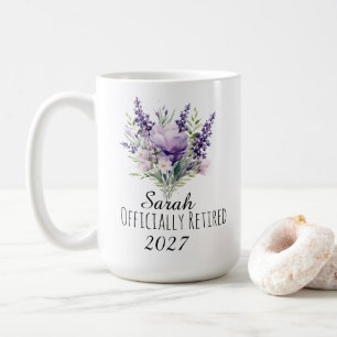Caneca de café personalizada para aposentadoria