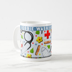 Caneca de café personalizada para assistente médic
