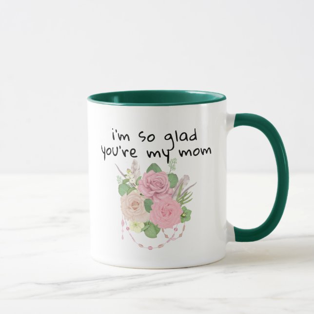 Caneca de Café Personalizada para Mãe Artesanal -  (Direita)