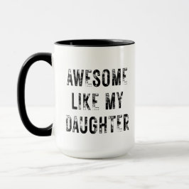 Caneca de Café Personalizada para o Pai da Filha