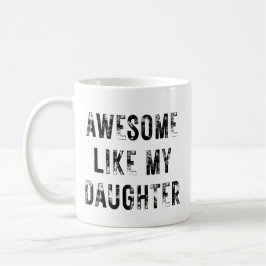 Caneca de Café Personalizada para o Pai da Filha