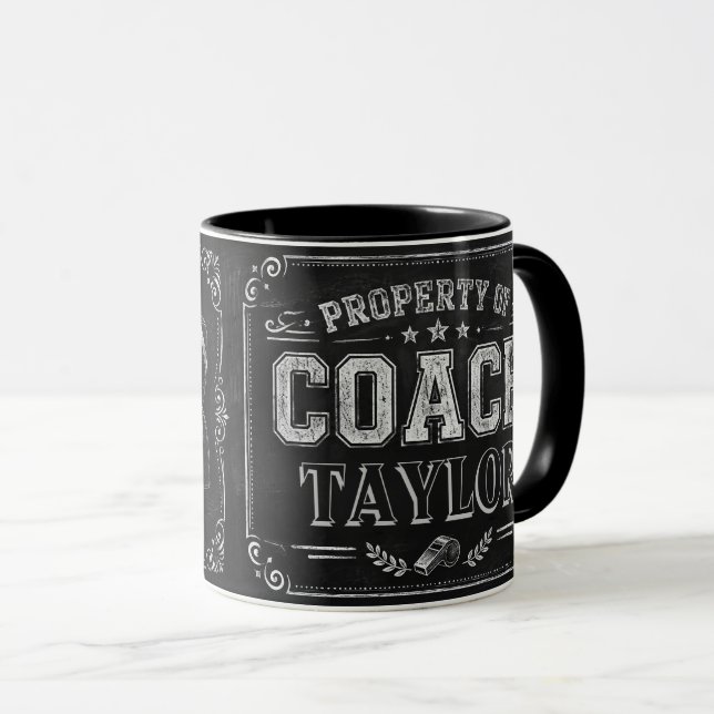 Caneca de Café Personalizada para Professor – Prop (Frente Esquerda)
