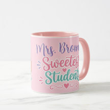 Caneca de Café Personalizada para Professores dos