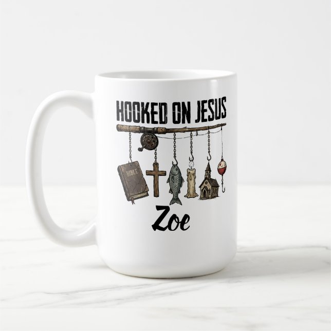Caneca de Café Personalizada Presa a Jesus (Esquerda)