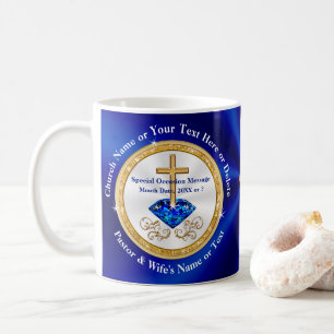 Caneca De Café Personalizadas, Ideias de Presente para Pastor e M