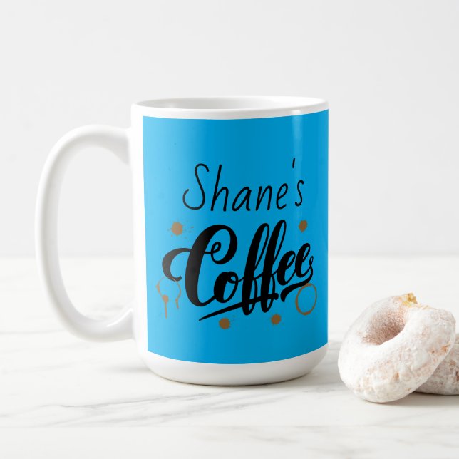 Caneca De Café Personalizado  (Com Donut)