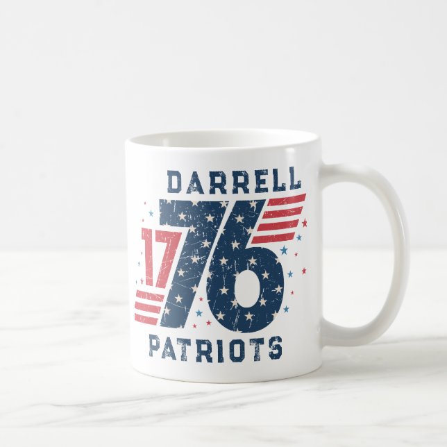 Caneca De Café Personalizado 1776, Dia da Independência, 4 de jul (Direita)