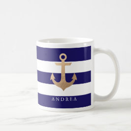 Caneca De Café Personalizado | Âncora Náutica