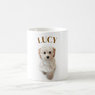 Caneca De Café Personalizado Cão Fotográfico - Personalizado com