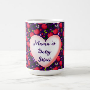 Caneca De Café Personalizado e customizado Borboleta Cereja Fofa