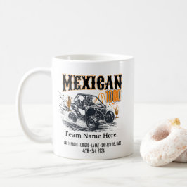 Caneca De Café Personalizado mexicano 1000 Baja California Race U