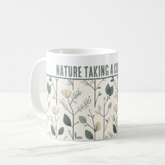 Caneca De Café Personalizado "Nature Tomando Café Break"