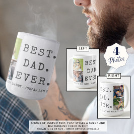 Caneca De Café Personalizado o melhor PAI do mundo 4