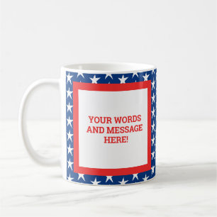 Caneca De Café Personalizado Patriótico