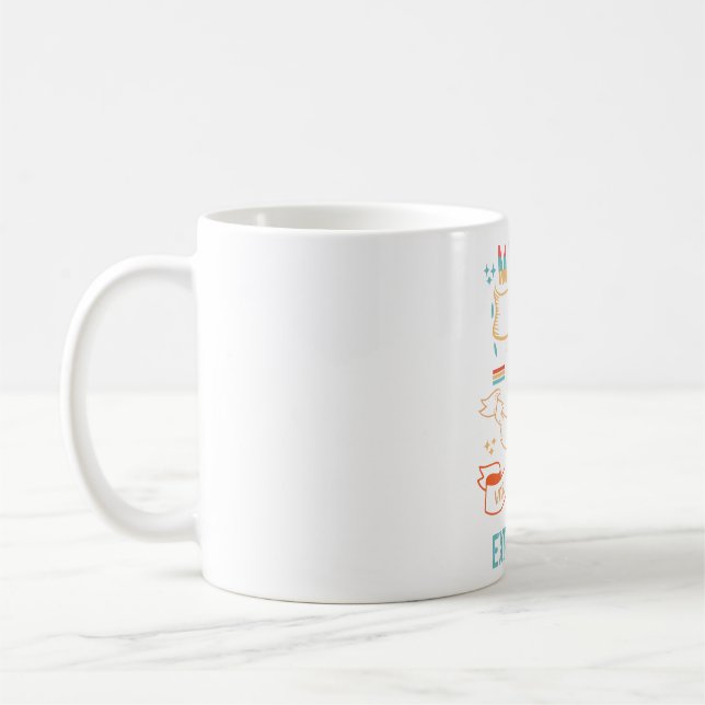Caneca De Café Personalizado Personalizado de Aniversário da Vint (Esquerda)