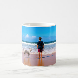 Caneca De Café Personalizado Personalizado Seu Pet Photo Coffee M