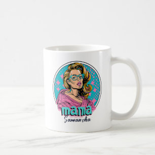 Caneca De Café Personalizado Retro Mama Pop Art (8)