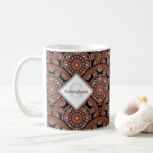 Personalizado Safari Sunset Bohemian Mandala Scale