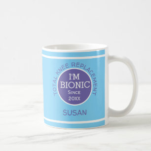 Caneca De Café Personalizado, sou Bionic (substituto do KNEE) Caf