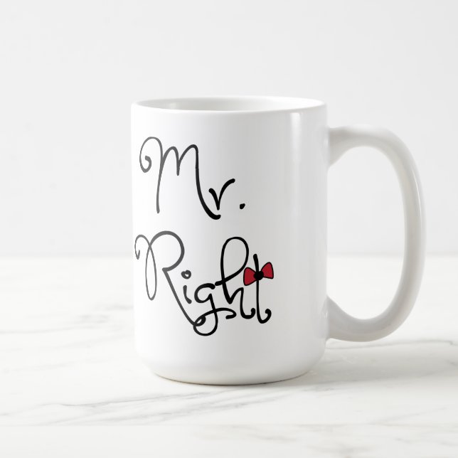 Caneca De Café Personalizado Sr. Certo Mug (Direita)