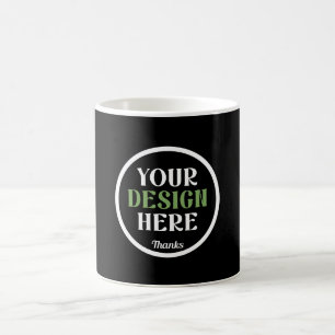 Caneca De Café personalizado, único, elegante e minimalista hersh