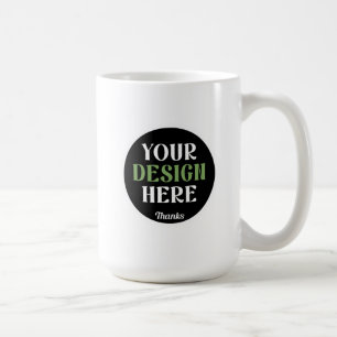 Caneca De Café personalizado, único, elegante e minimalista hersh