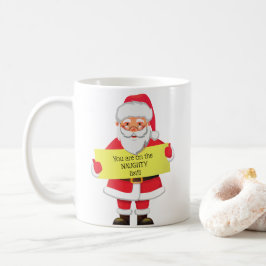 CANECA DE CAFÉ PERSONALIZADO "VOCÊ ESTÁ NA LISTA PESADA DE PAPAIS