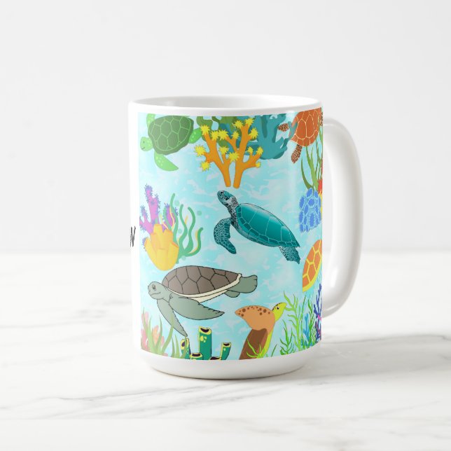 Caneca De Café Personalizar Apenas Para Dizer Obrigados Um Milhão (Frente Esquerda)