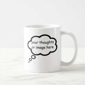 Caneca De Café personalizar balão de animação
