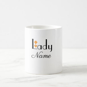 Caneca De Café Personalizar Com Nome Presente DAMA