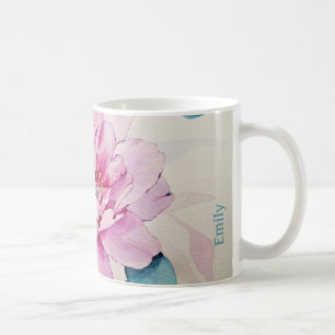 Caneca De Café Personalizar Fluxo de Cores de Água